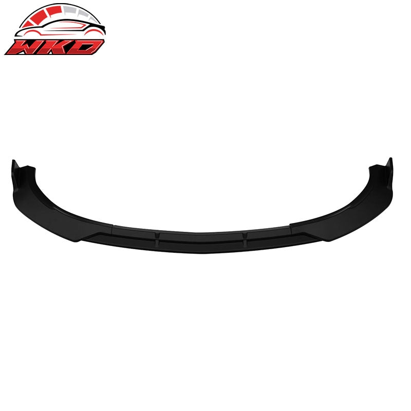 Fits 21-23 Benz W213 E-Class B Style Front Bumper Lip Spoiler PP Matte Black
