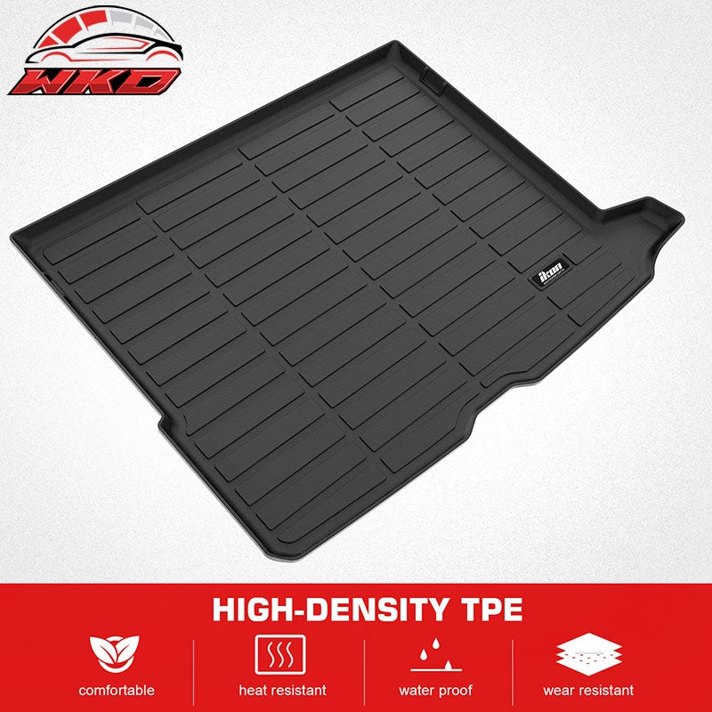 Wholesale 2016-2022 Benz X253 GLC-Class SUV TPE Waterproof Rear Cargo Trunk Tray Mats - Wikond Auto