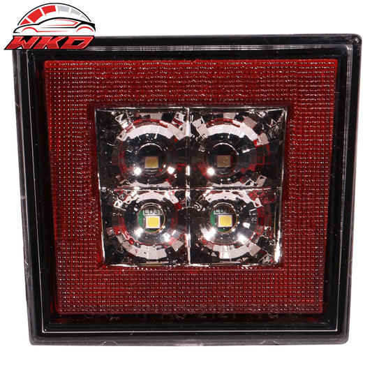 Wholesale Universa Square Red LED Rear Tail Third 3RD Brake Lights - Bulk Orders & Dealer Pricing Available