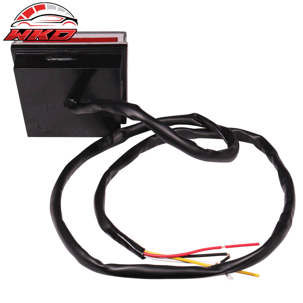 Universal Square Smoke LED Rear Tail Third 3RD Brake Lights Stop Safety Lamp