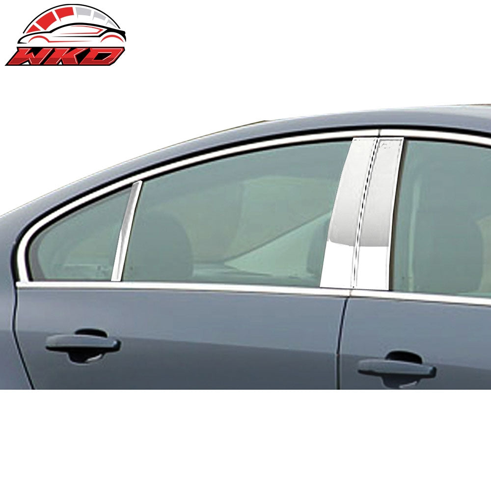Wholesale 11-17 Buick Regal Mirror Finish Stainless Steel Door Window Pillar Posts