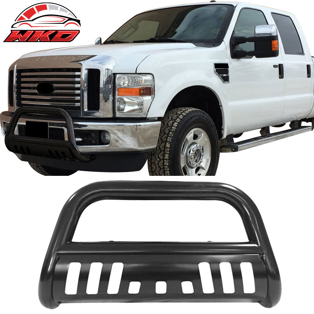 Fits 08-10 Ford F250 F350 F450 F550 Super Duty Bull Bar Front Bumper Grill Guard