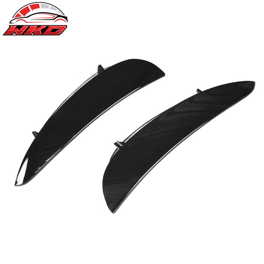 2017-23 Benz W213 E-Class Sedan AMG Sport Front Bumper Canard Vent Flaps 2PCS | Wholesale