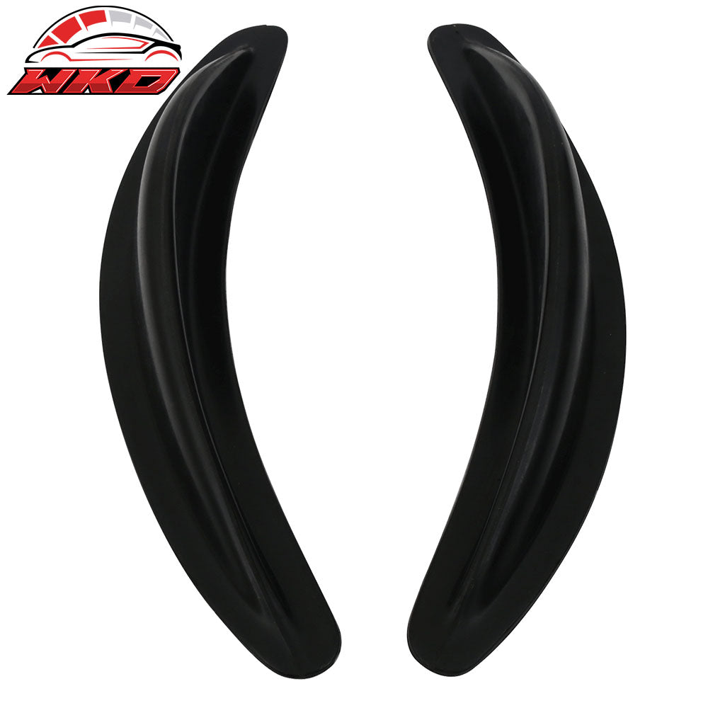 WRC Style Canards Front Bumper Lip Splitter Spats 2 Piece Set PU | Wholesale