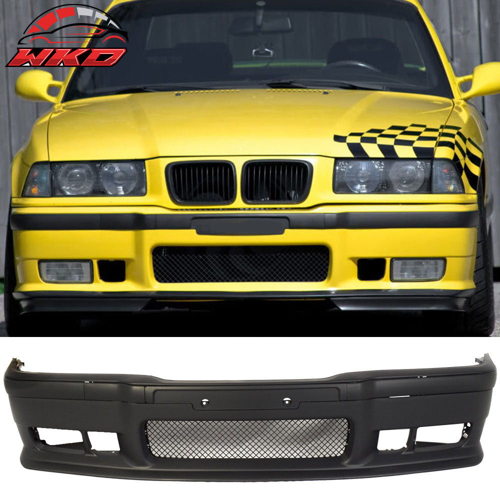 Fits 92-98 BMW E36 3 Series M3 Style PP Front Bumper Cover Conversion