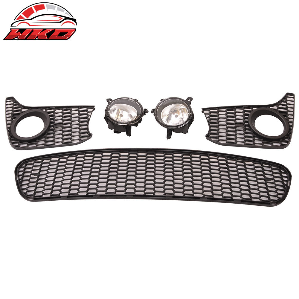 Fits 11-13 BMW E92 E93 LCI 3 Series M4 Style PP Front Bumper Conver W/Fog Lights