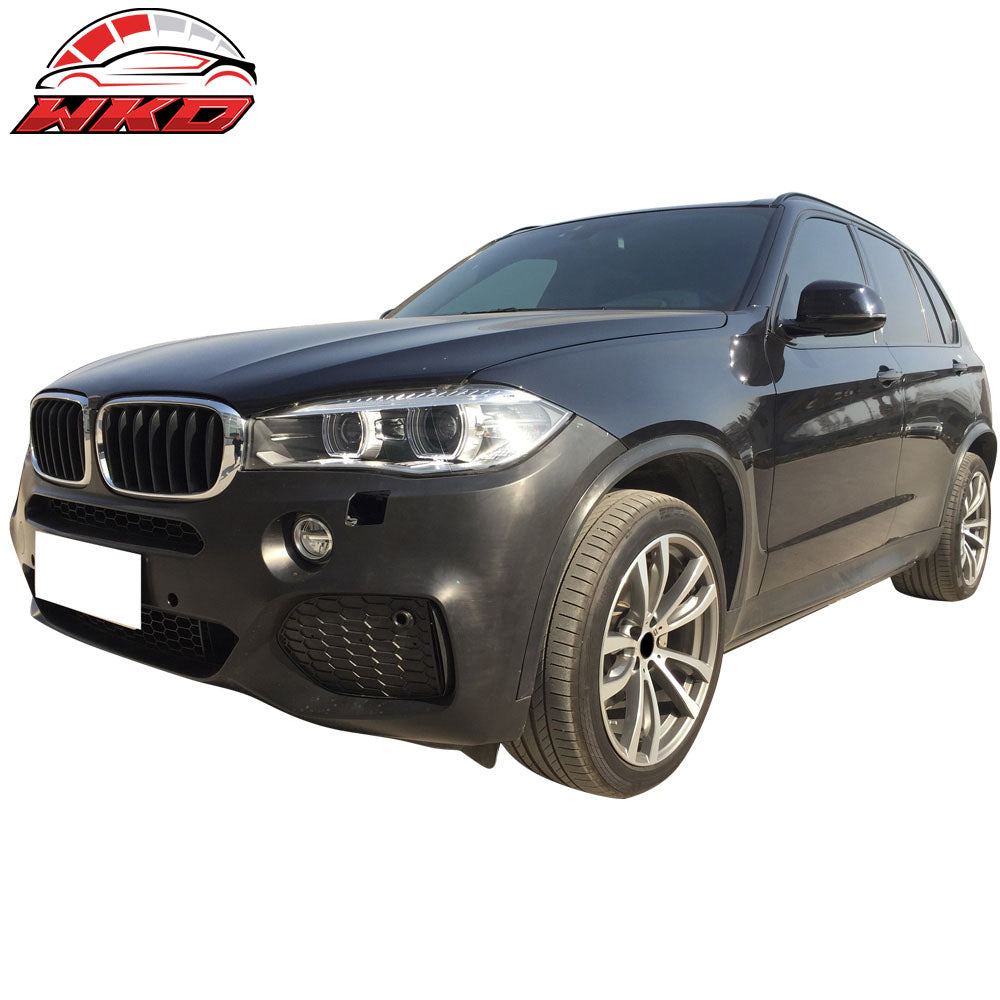 Fits 14-18 BMW F15 X5 Full Front + Rear Bumper Cover Conversion Replacement PP