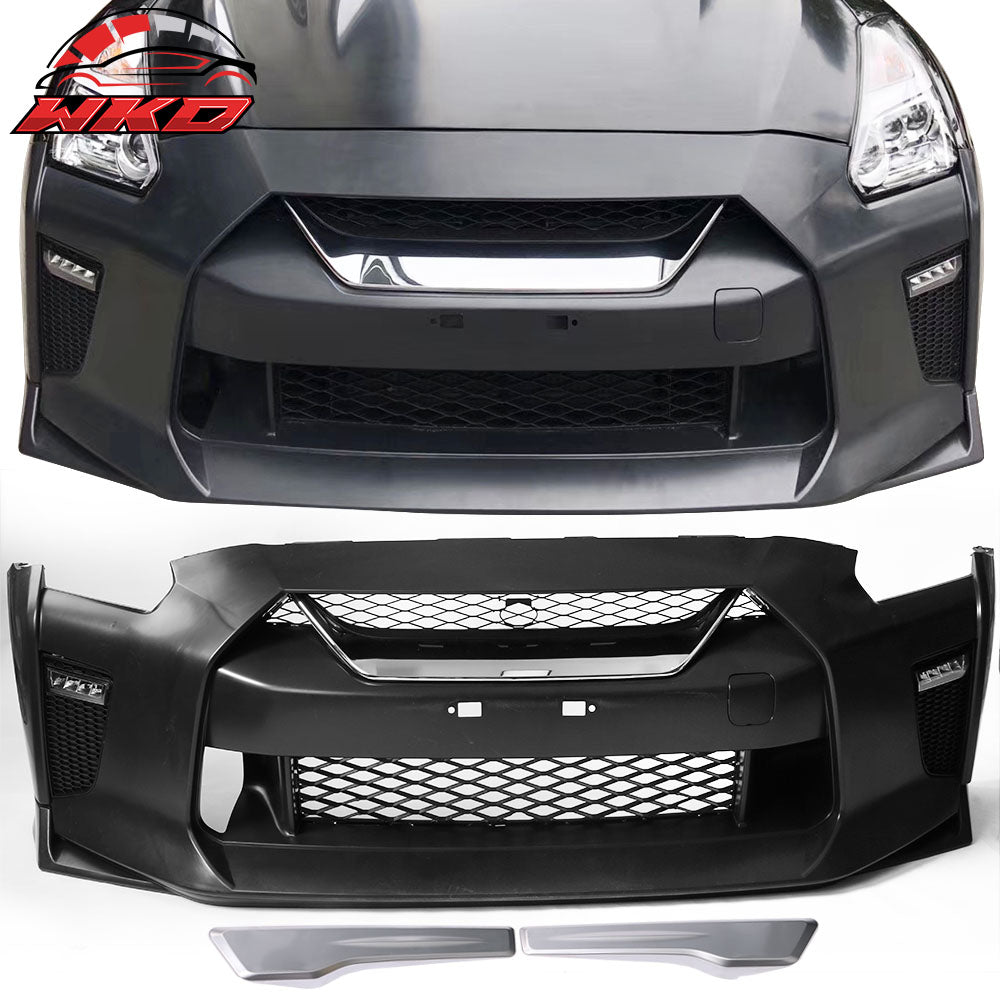 Front Bumper Cover Conversion Fits 09-24 Nissan R35 GTR / Upgrade 09-16 to 17-24
