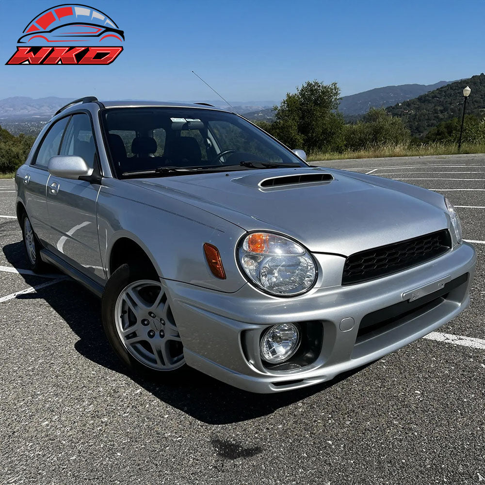 Fits 02-03 Subaru Impreza WRX Wagon OE Style Front Bumper Conversion PP