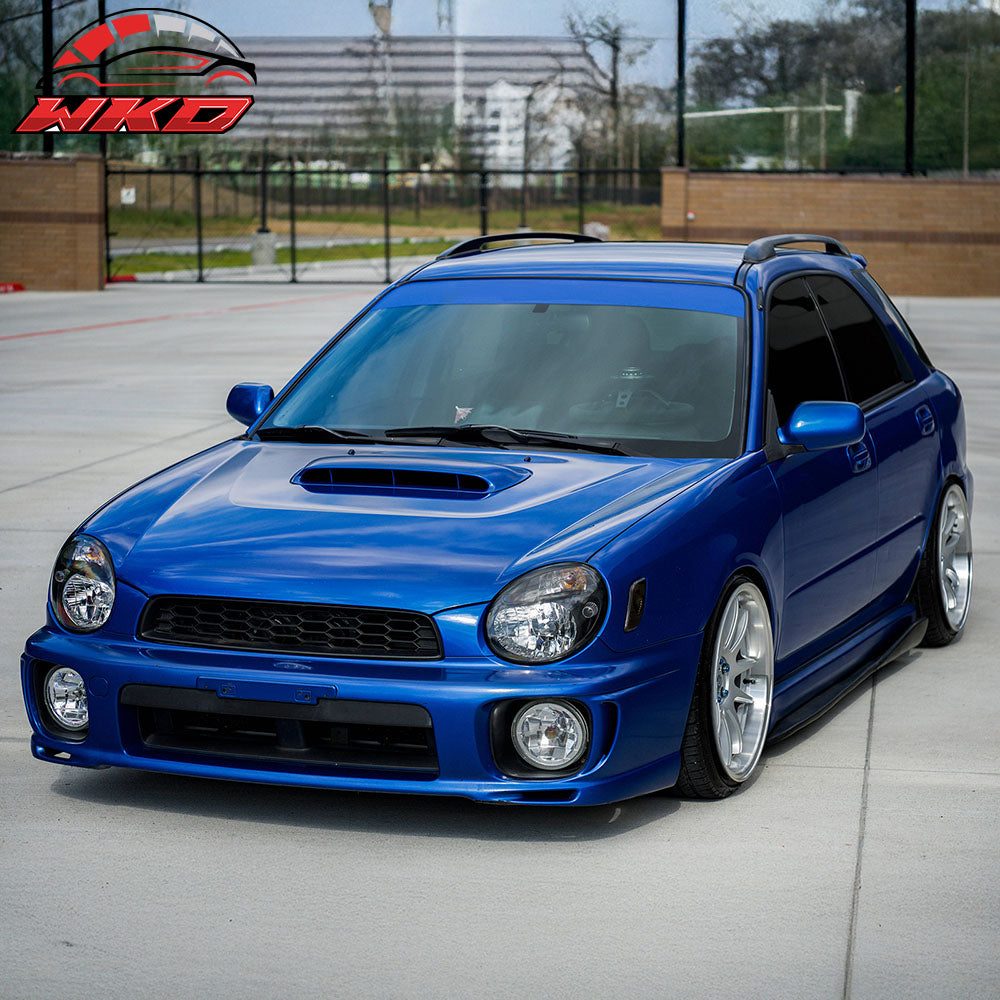 Fits 02-03 Subaru Impreza WRX Wagon OE Style Front Bumper Conversion PP