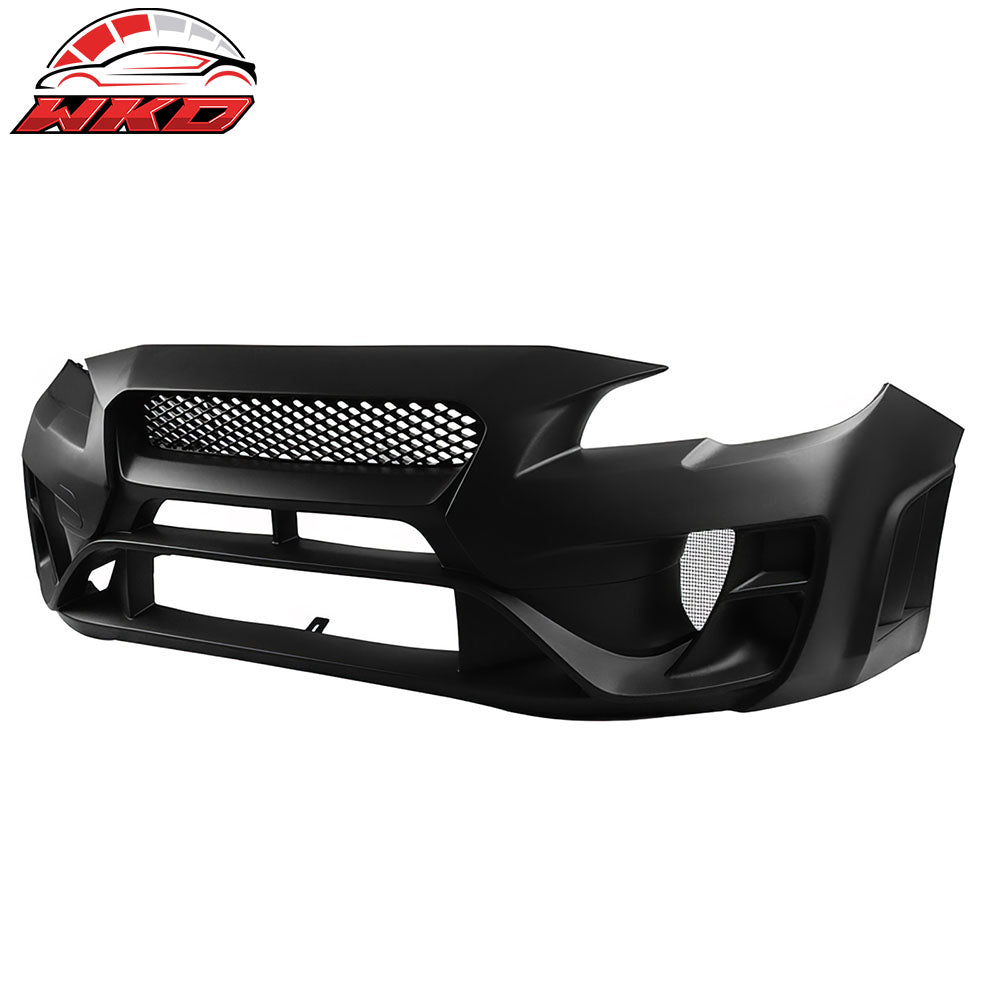 Fits 15-21 Subaru WRX STI Front Bumper Cover Varis Style Conversion Replacement