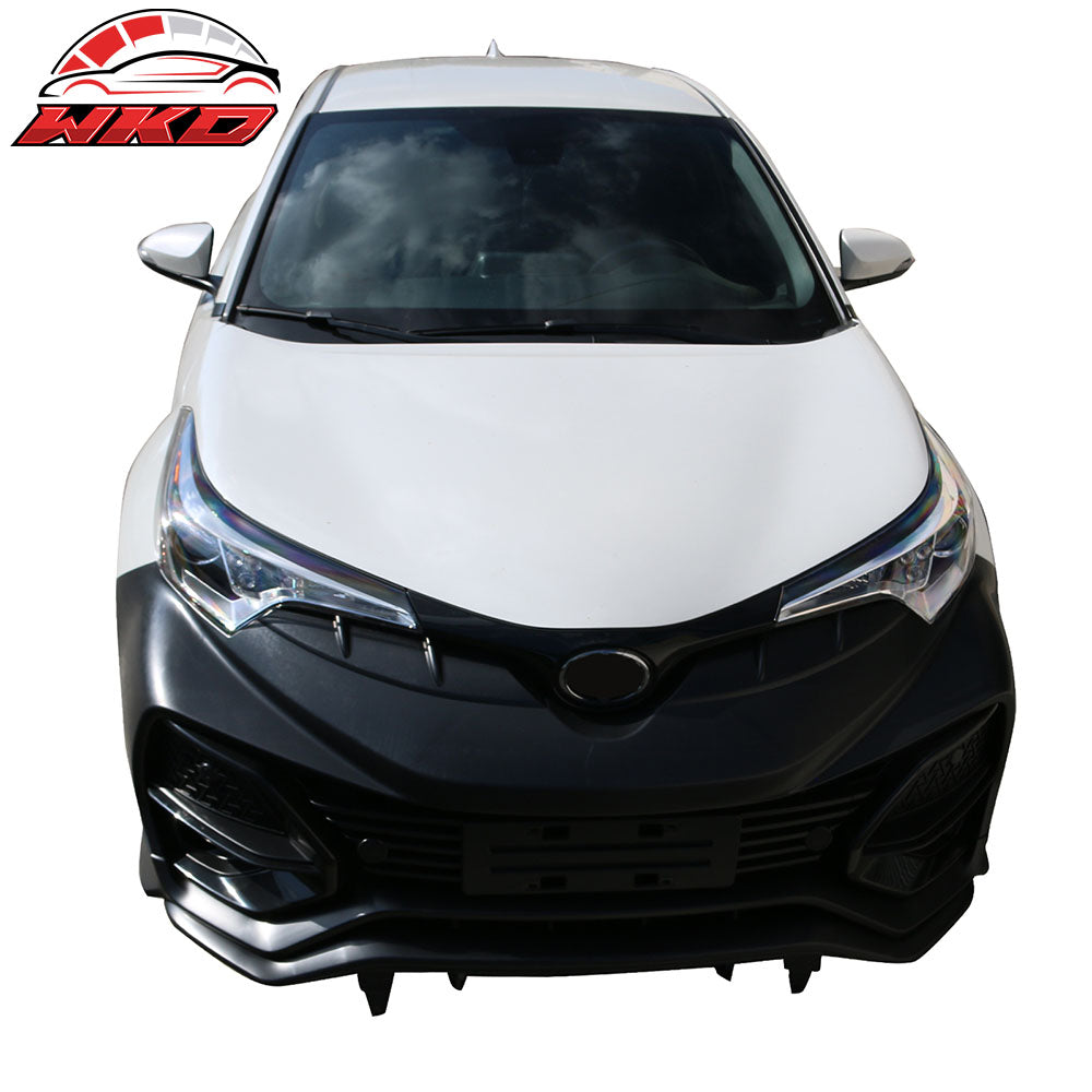 Fits 18-19 Toyota CHR H Style Front Bumper Cover Conversion Unpainted - PP