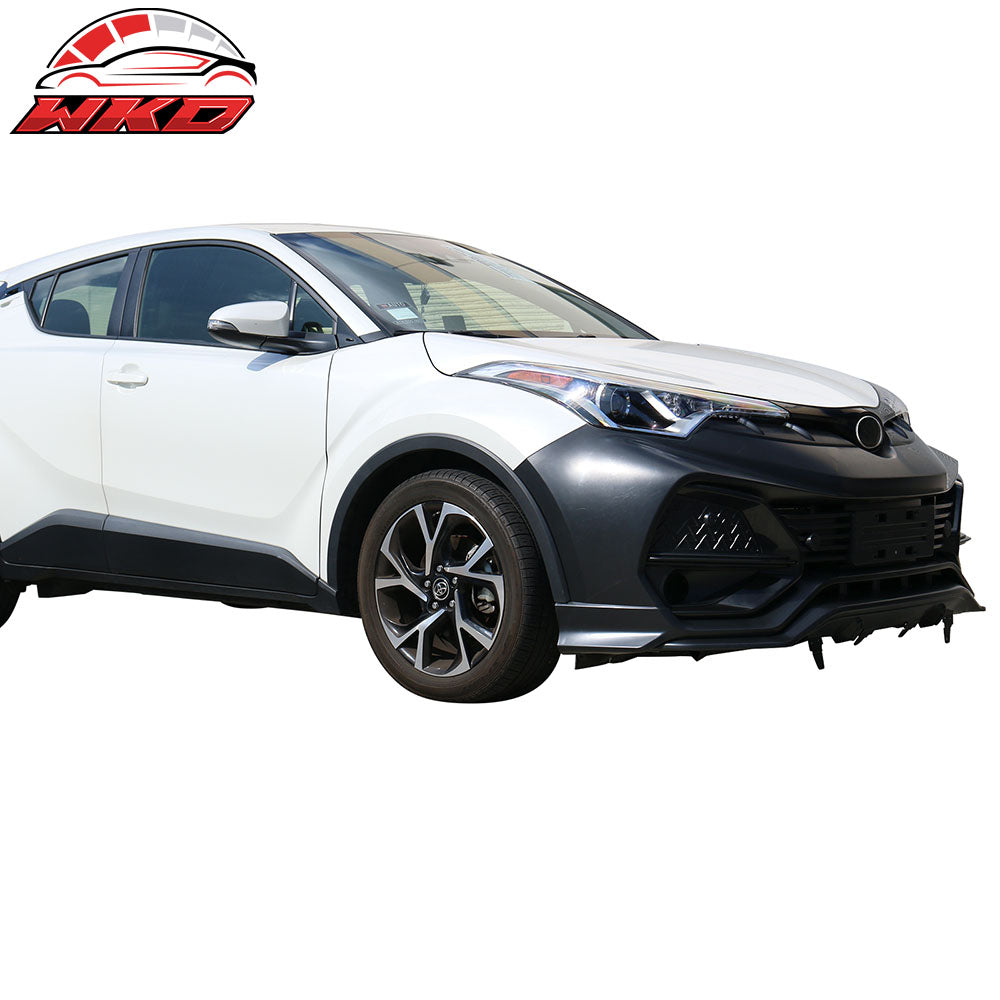Fits 18-19 Toyota CHR H Style Front Bumper Cover Conversion Unpainted - PP