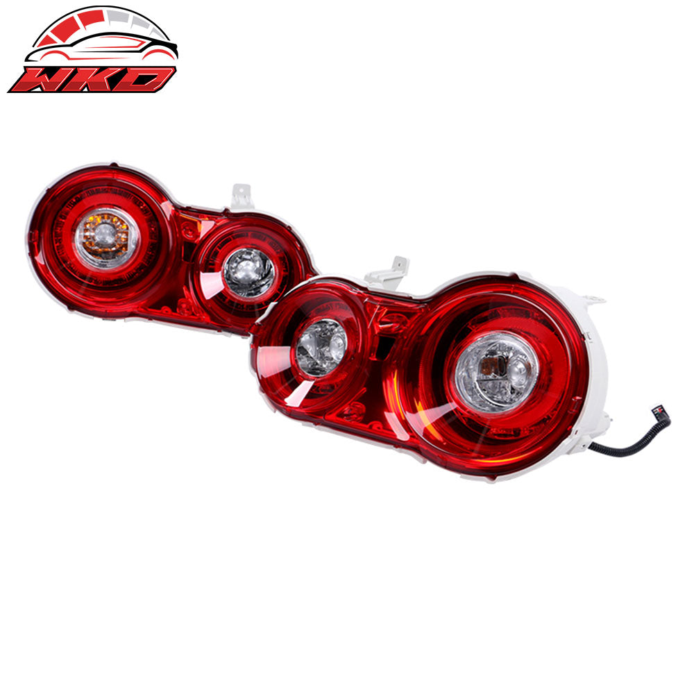 Fits 09-24 Nissan GTR R35 OE Factory Style Rear Bumper Cover + Tail Lights 2PC