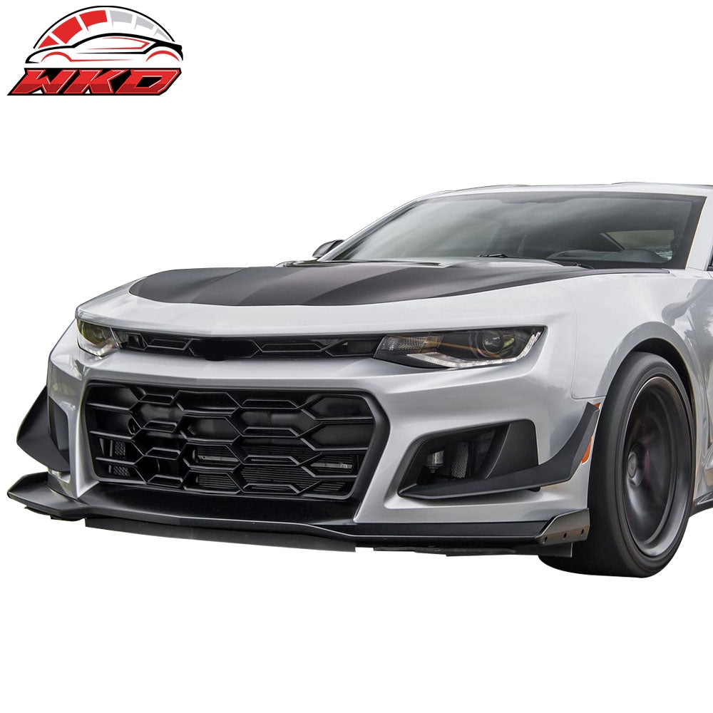 Fits 16-24 Chevrolet Camaro 1LE Style Front Bumper Cover Conversion Unpainted