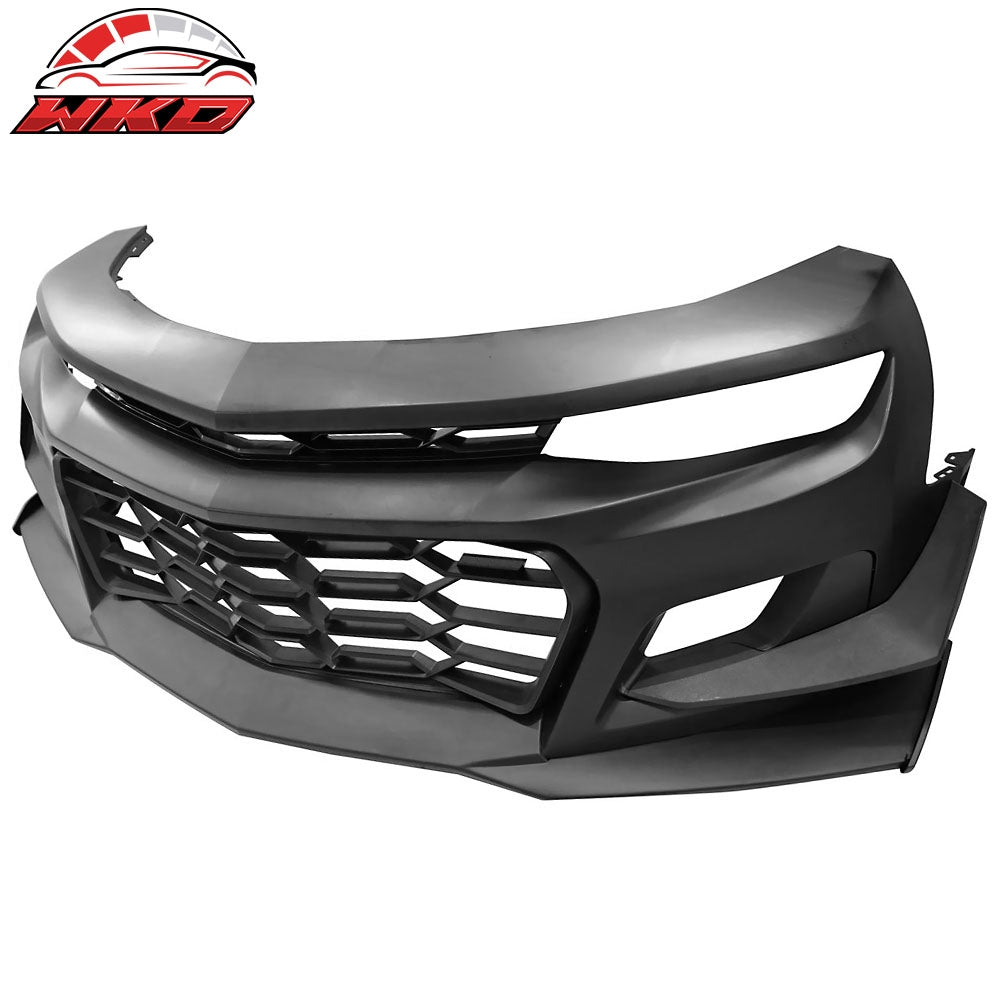 Fits 16-24 Chevrolet Camaro 1LE Style Front Bumper Cover Conversion Unpainted