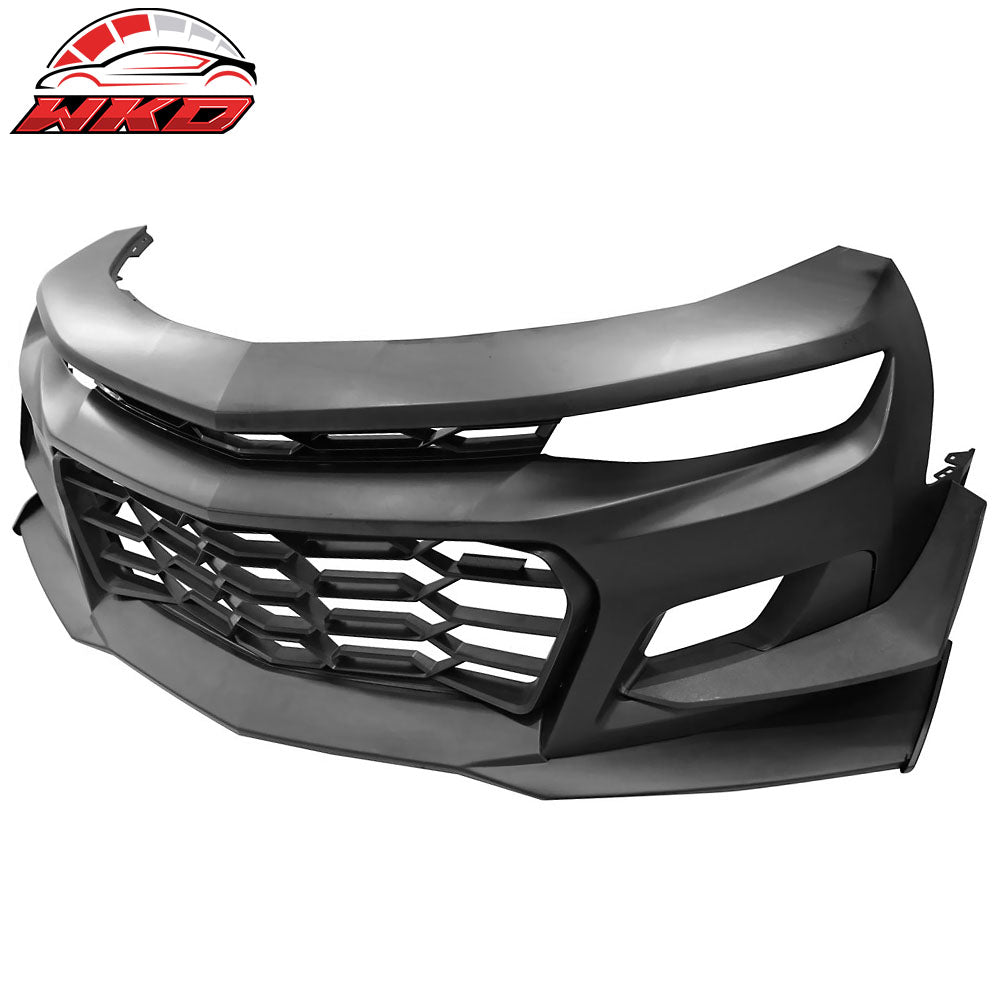 Fits 16-24 Chevrolet Camaro 1LE Style Front Bumper Cover Conversion Unpainted