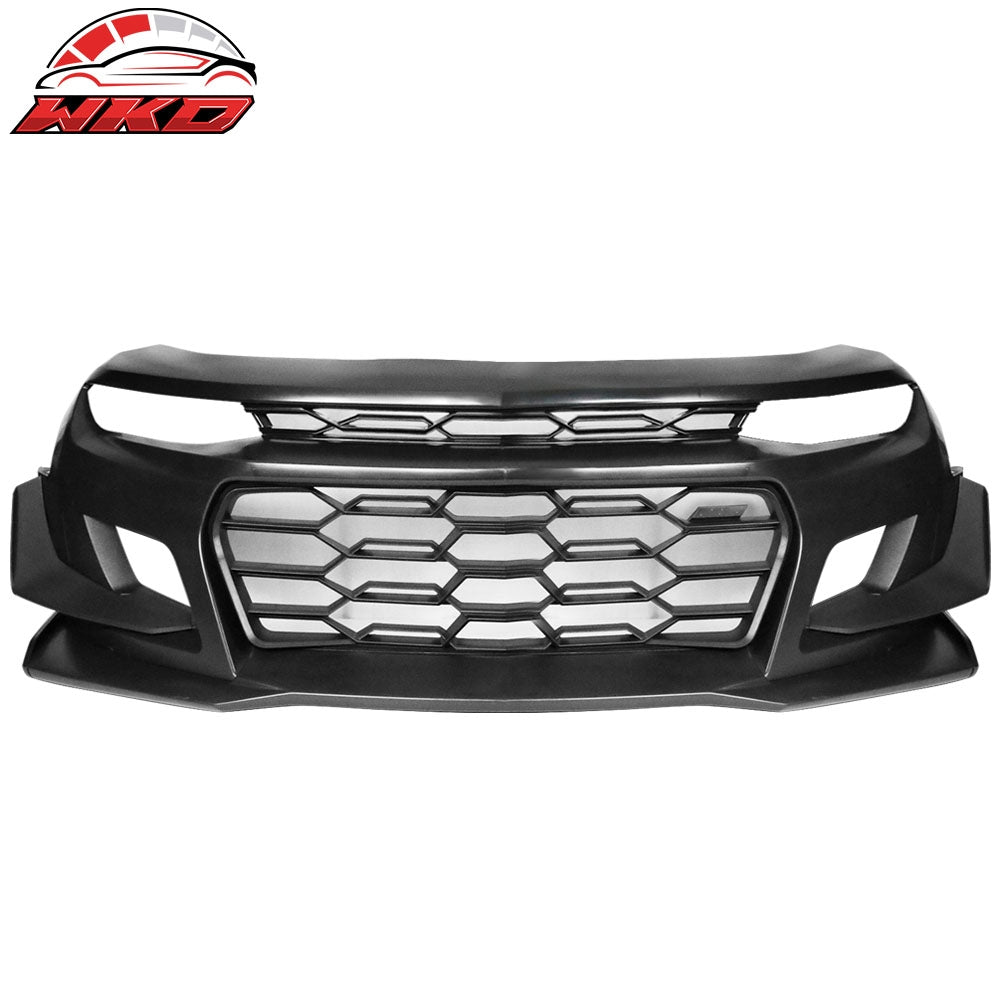 Fits 16-24 Chevrolet Camaro 1LE Style Front Bumper Cover Conversion Unpainted