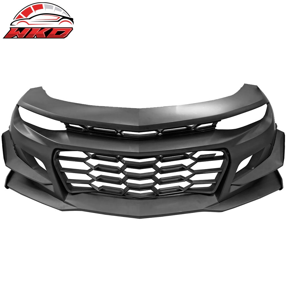 Fits 16-24 Chevrolet Camaro 1LE Style Front Bumper Cover Conversion Unpainted