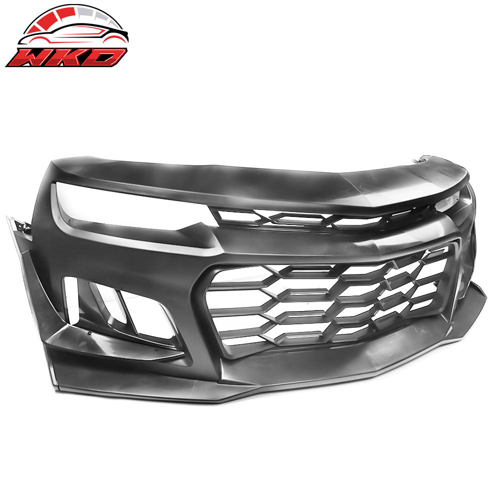 Fit 14-15 Chevy Camaro 5TH to 6TH Gen 1LE Style PP Front Bumper Cover Conversion