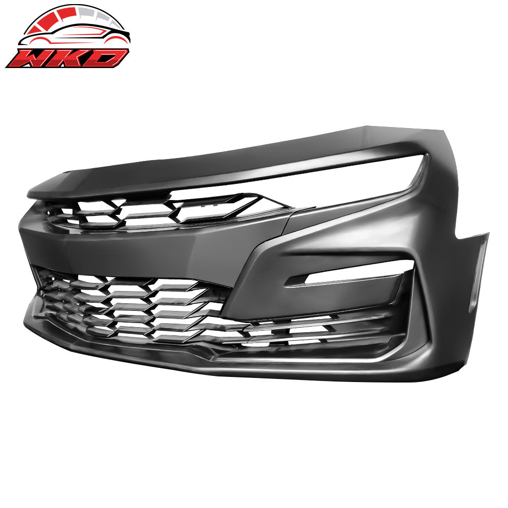 Fits 19-24 Chevrolet Camaro SS Style Unpainted PP Front Bumper Cover Conversion