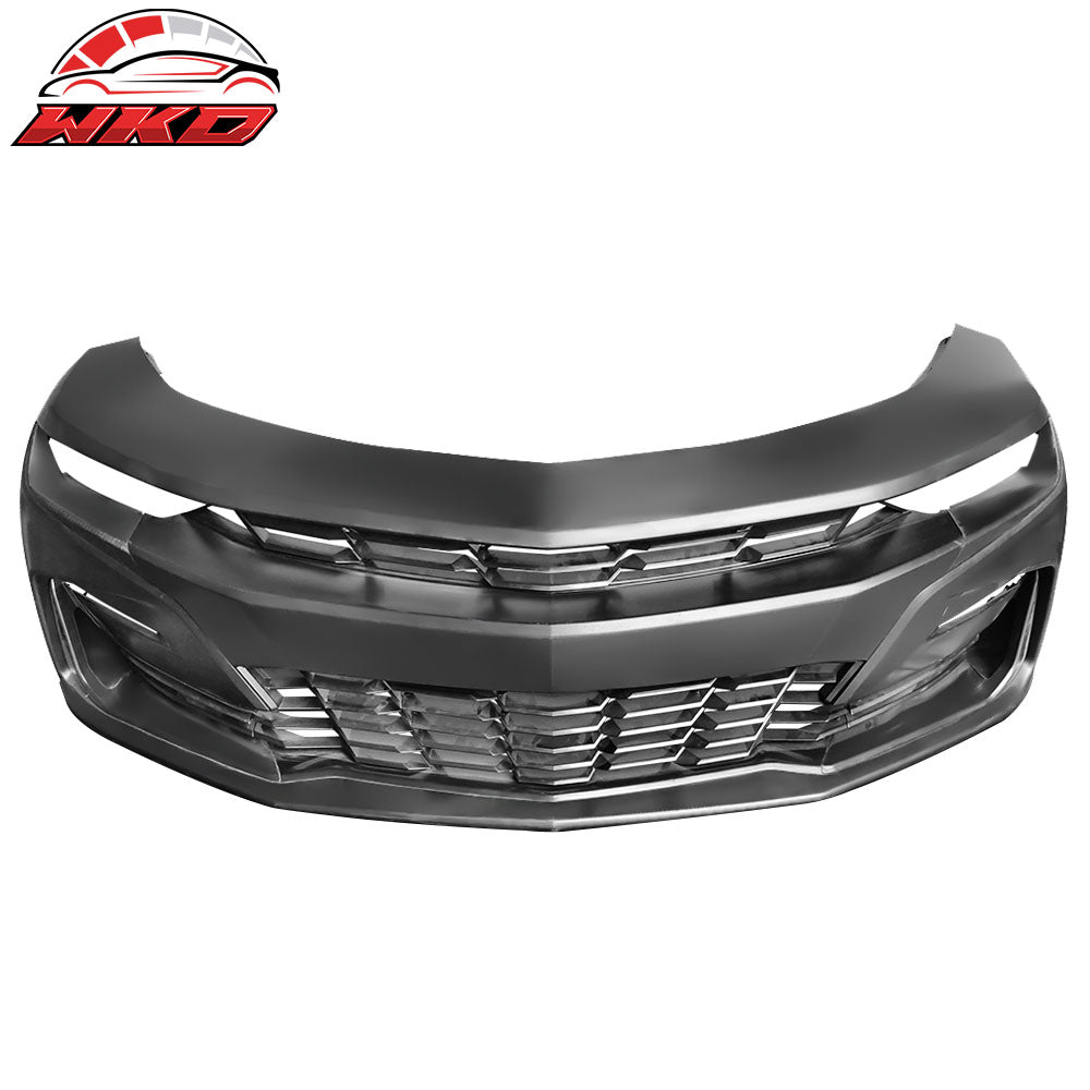 Fits 19-24 Chevrolet Camaro SS Style Unpainted PP Front Bumper Cover Conversion