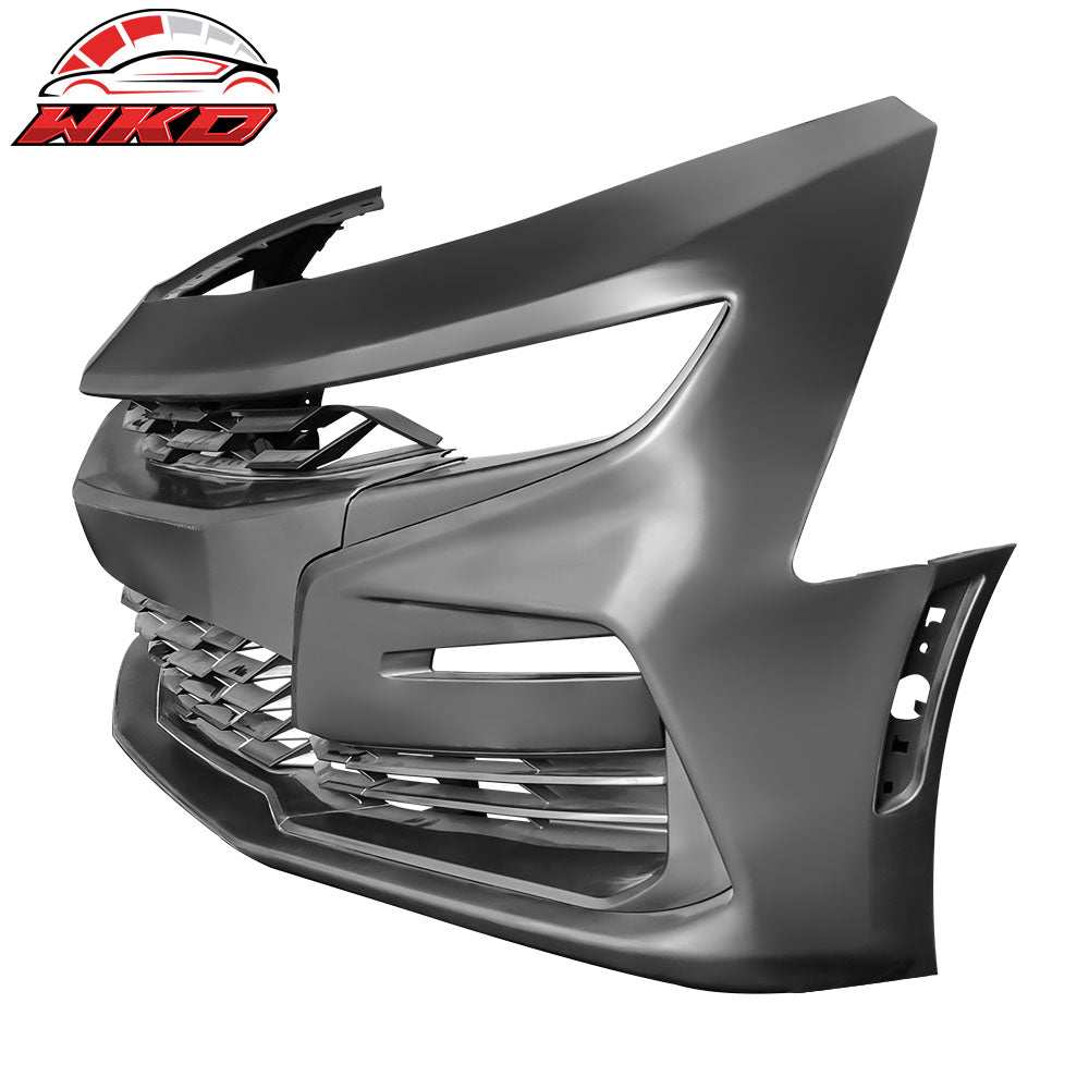 Fits 19-24 Chevrolet Camaro SS Style Unpainted PP Front Bumper Cover Conversion