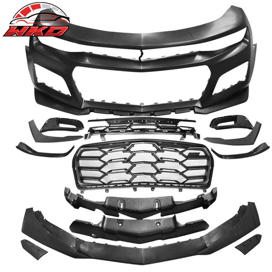 Wholesale 19-24 Chevy Camaro 1LE Style Unpainted Front Bumper Cover Conversion Guard