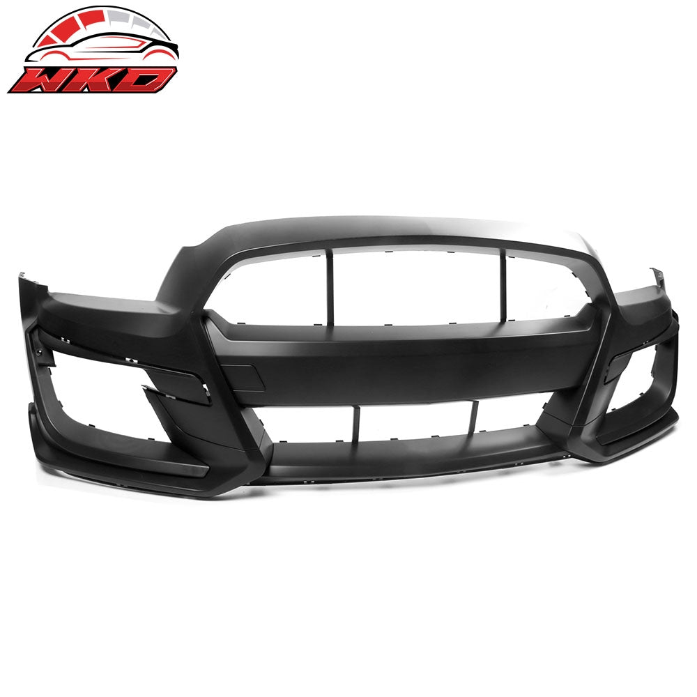 Fits 13-14 Ford Mustang Base & GT Front Bumper Cover Conversion PP GT500 Style