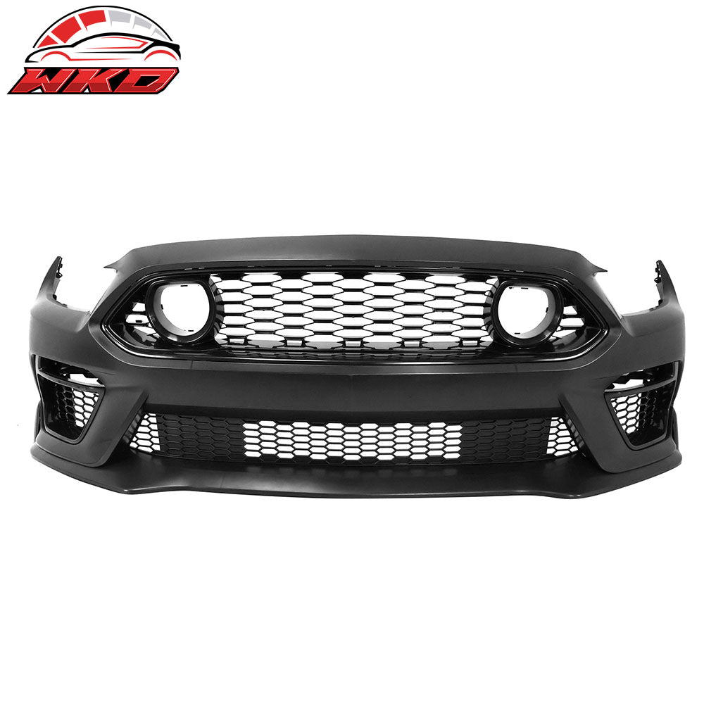 Fits 15-17 Ford Mustang EcoBoost GT Front Bumper Cover Mach 1 Style Conversion