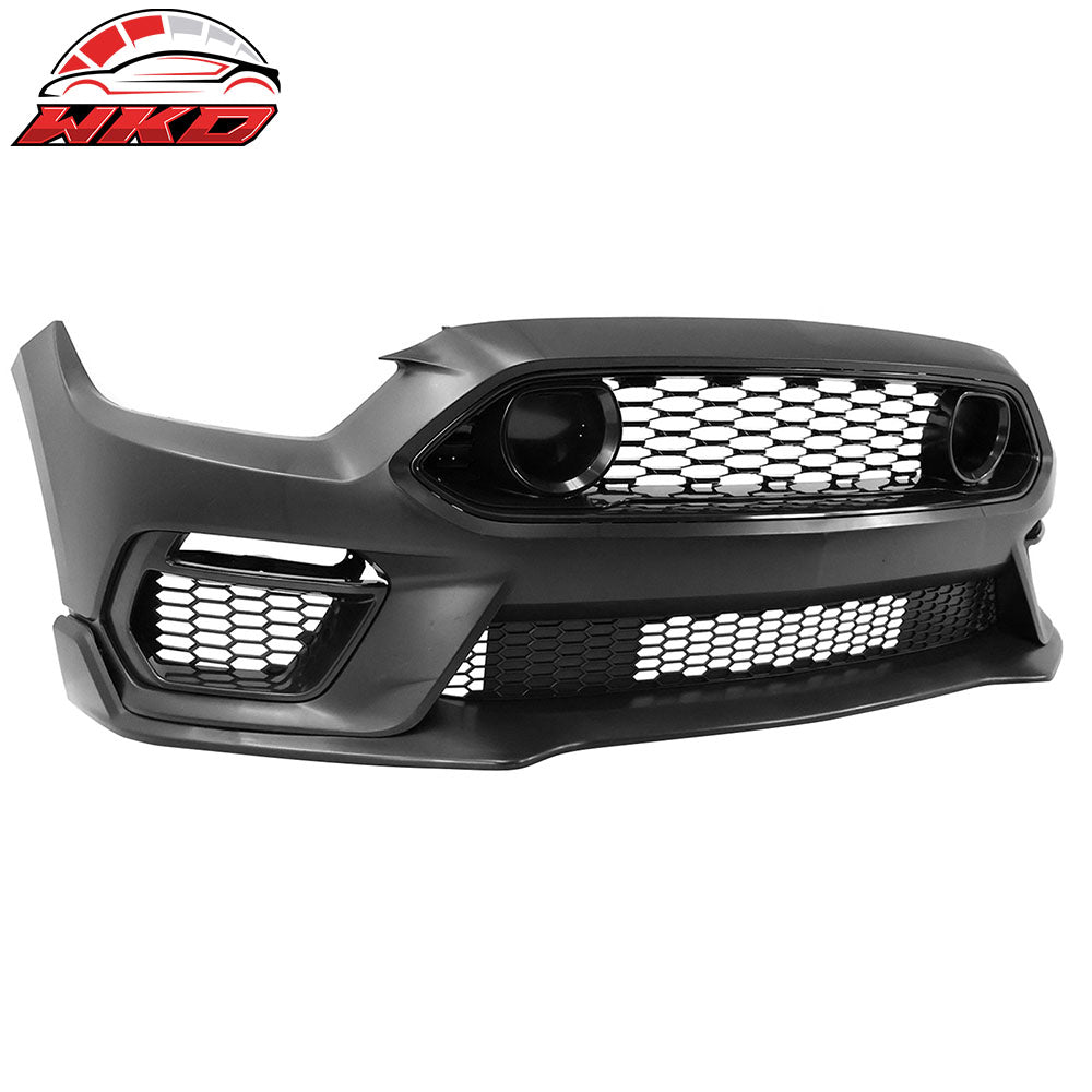 Fits 15-17 Ford Mustang EcoBoost GT Front Bumper Cover Mach 1 Style Conversion