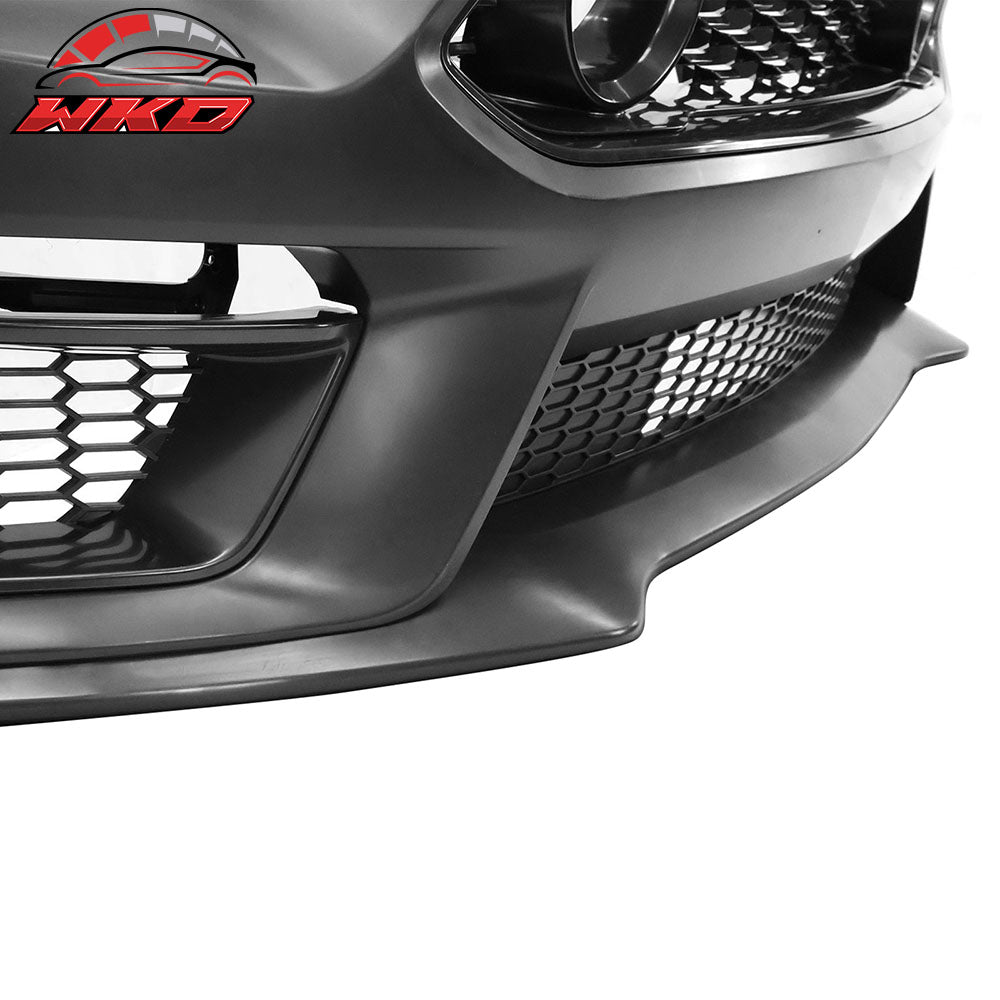 Fits 15-17 Ford Mustang EcoBoost GT Front Bumper Cover Mach 1 Style Conversion