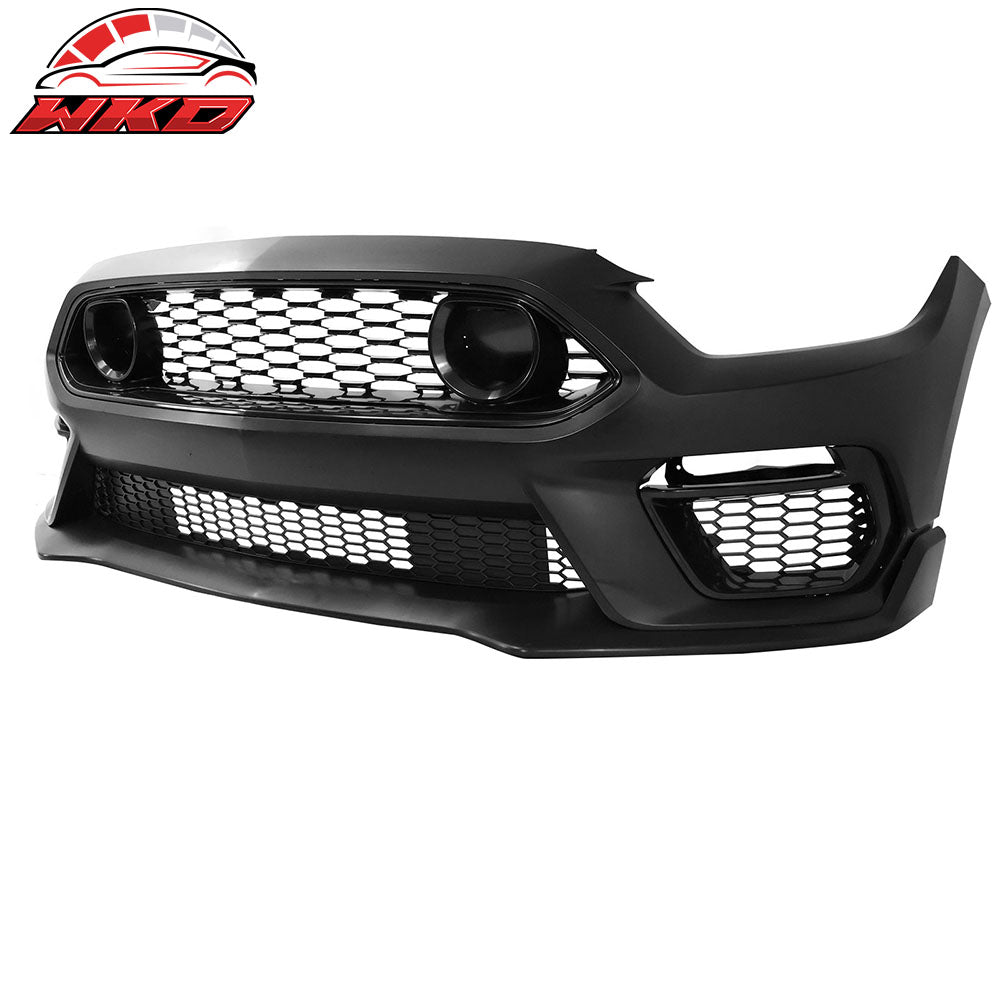 Fits 15-17 Ford Mustang EcoBoost GT Front Bumper Cover Mach 1 Style Conversion