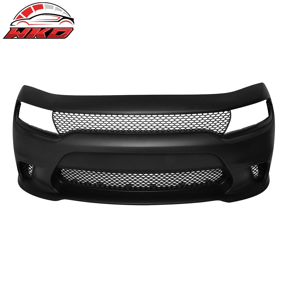 For 15-23 Charger Sedan 15 SRT Hellcat Style Front Bumper Conversion Replacement
