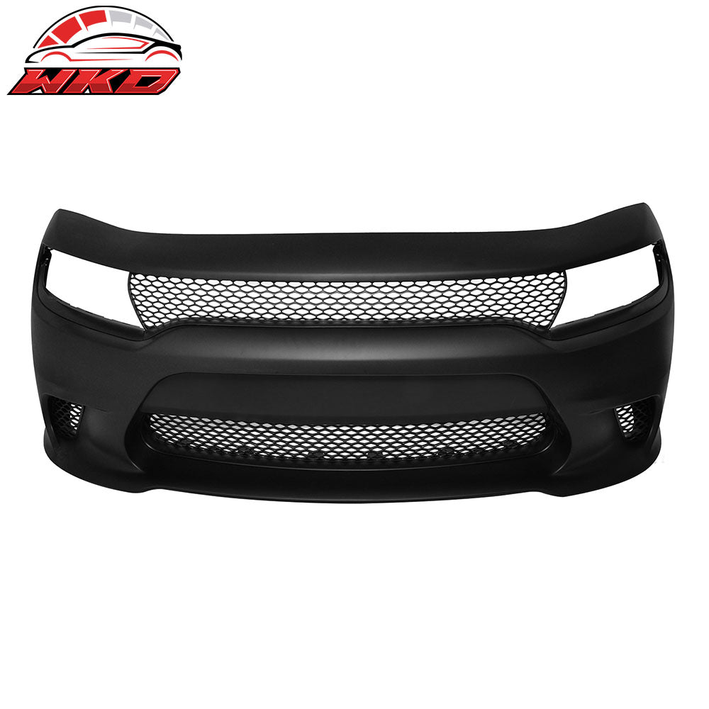 For 15-23 Charger Sedan 15 SRT Hellcat Style Front Bumper Conversion Replacement