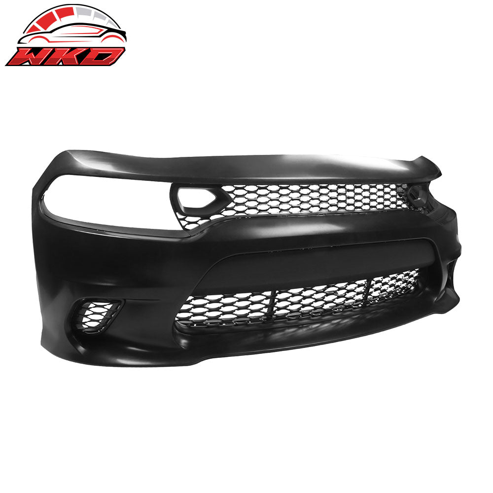 Fits 15-23 Charger SXT RT 19 SRT Hellcat Bumper Conversion W/ Fascia Applique PP