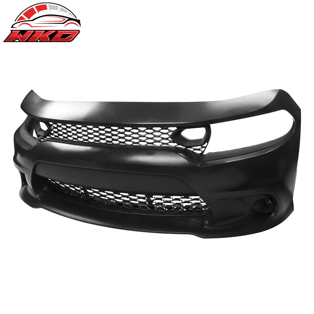 Wholesale For 15-23 Dodge Charger Scat Pack SRT 392 Hellcat Front Bumper Cover W/ Foglight