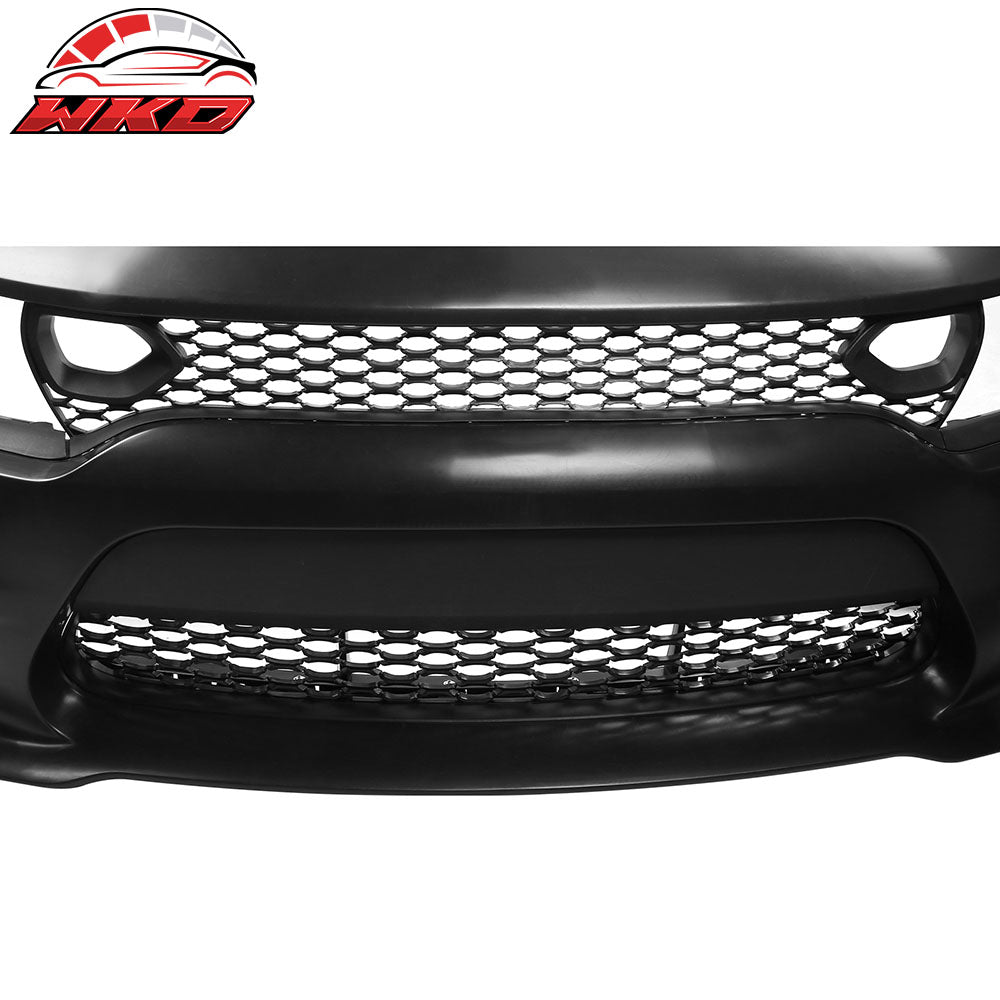 For 15-23 Dodge Charger Scat Pack SRT 392 Hellcat Front Bumper Cover W/ Foglight