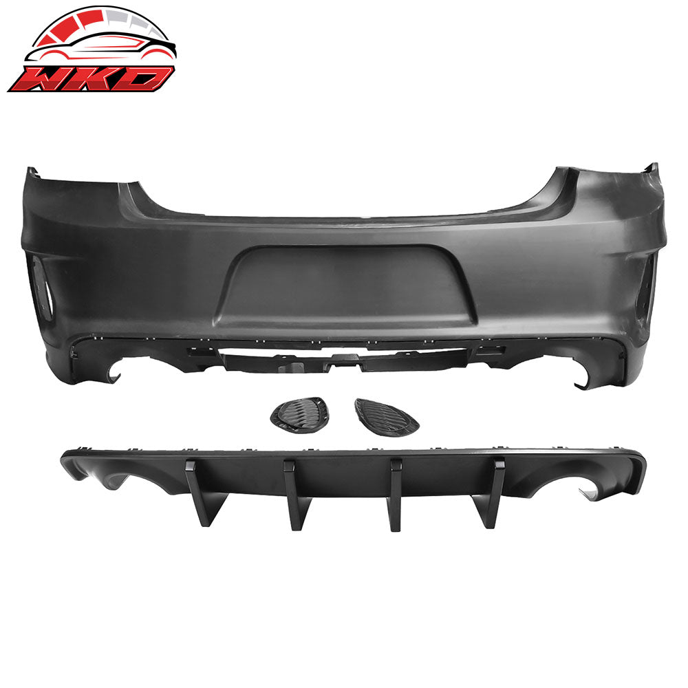 2020-23 Charger Widebody SRT Rear Bumper Assembly Replacement + Diffuser Lip | Wholesale
