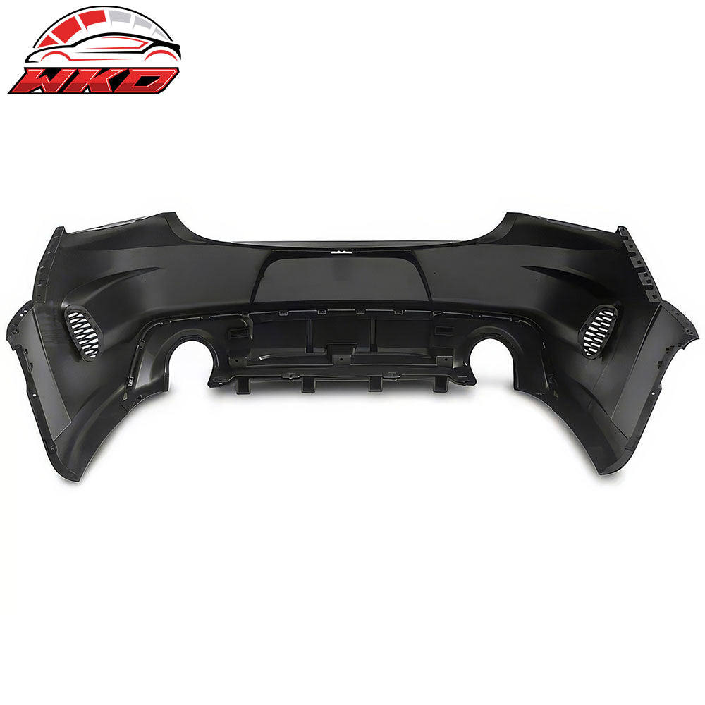 Fits 20-23 Charger Widebody SRT Rear Bumper Assembly Replacement + Diffuser Lip