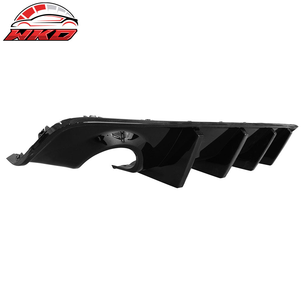 Wholesale 20-23 Charger Widebody Rear Bumper Cover + Gloss Black Diffuser Lip W/ 4 Fin