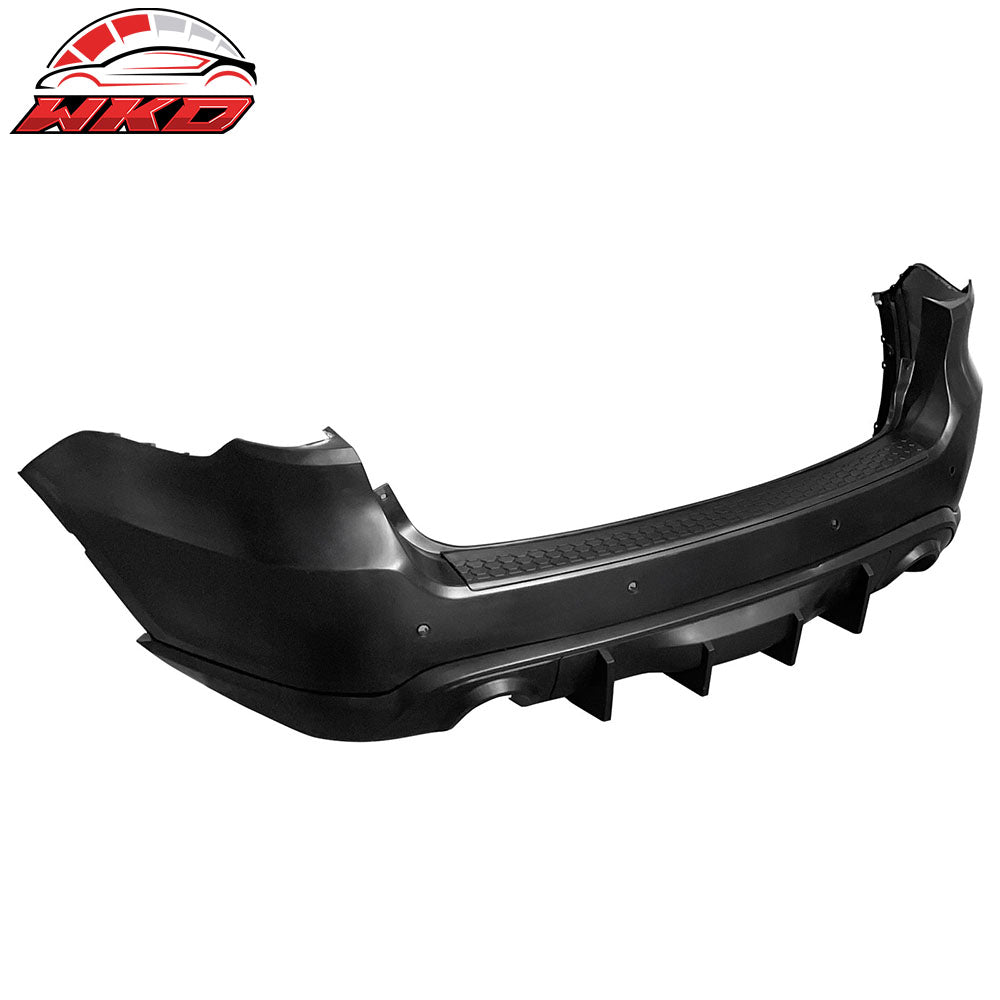 Fits 21-25 Dodge Durango Rear Bumper Cover Hellcat Style Conversion V2 Diffuser