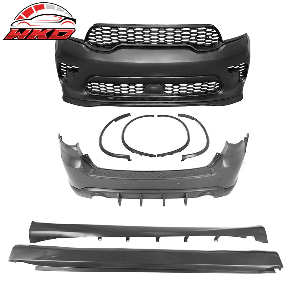 2021-25 Dodge Durango Front Rear Bumper Hellcat Style Conversion V1 Diffuser | Wholesale