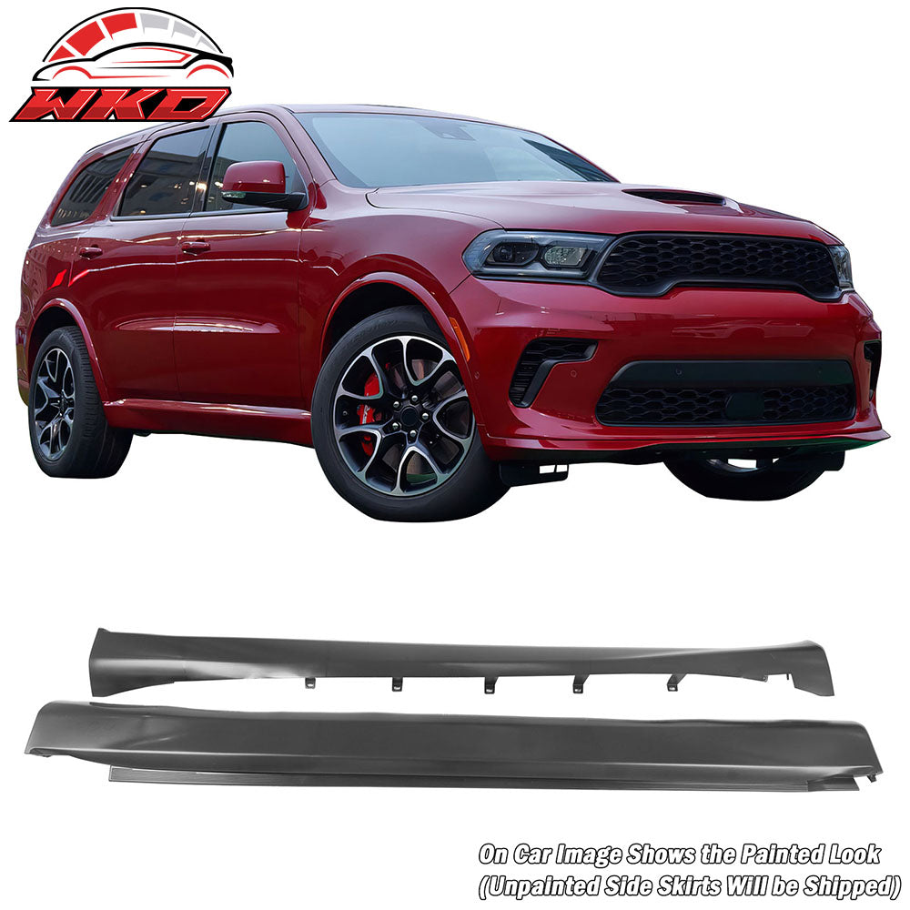 Fits 21-25 Dodge Durango Front Rear Bumper Hellcat Style Conversion V1 Diffuser