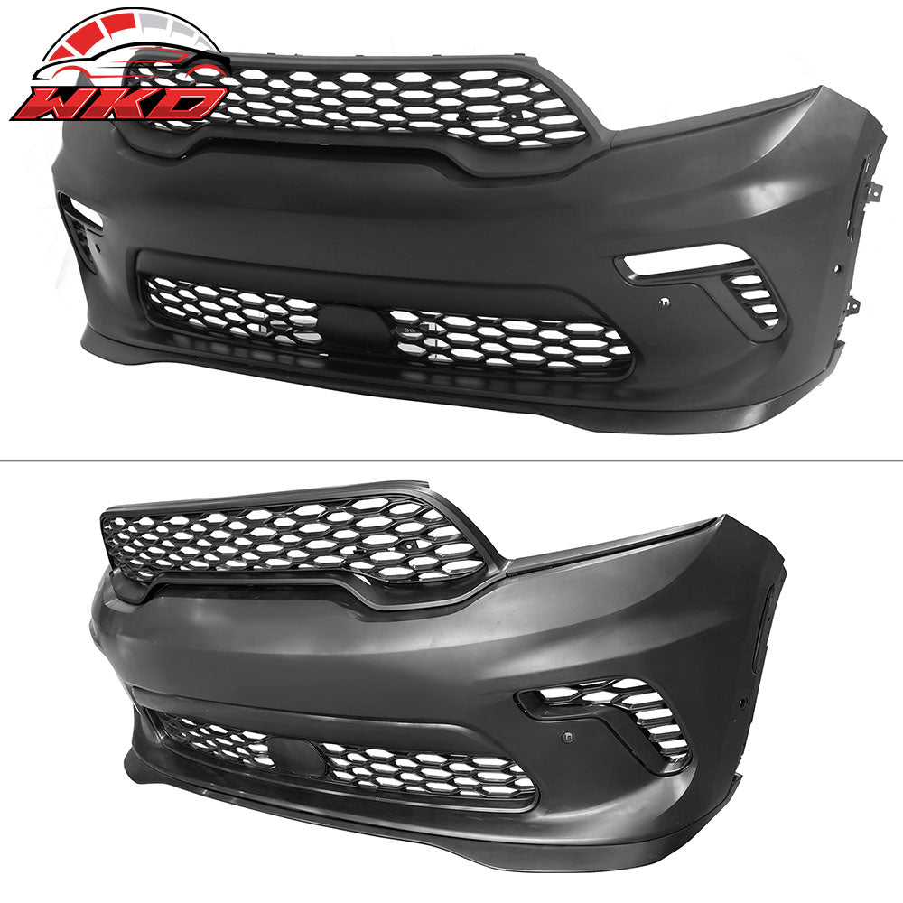 Fits 21-25 Dodge Durango Front Rear Bumper Hellcat Style Conversion V1 Diffuser
