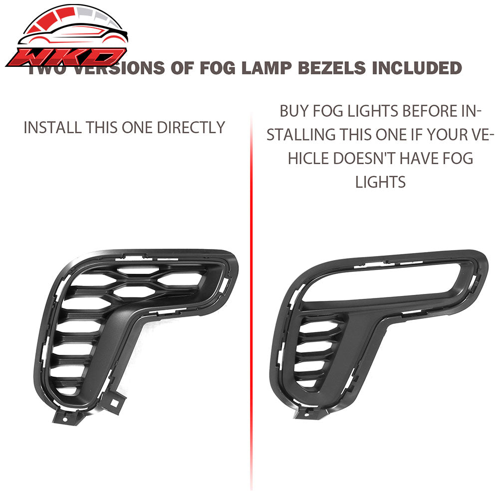 Fits 21-25 Dodge Durango Front Rear Bumper Hellcat Style Conversion V2 Diffuser