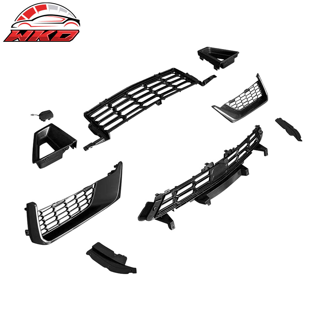 Wholesale 15-17 Ford Mustang 24+ Dark Horse HP Style Front Bumper Conversion W/ Grille