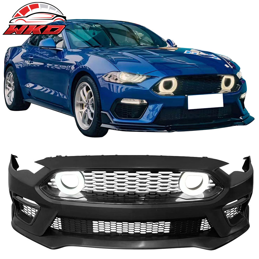Fits 18-23 Ford Mustang Mach 1 Front Bumper Cover Conversion LED 2024 Headlights
