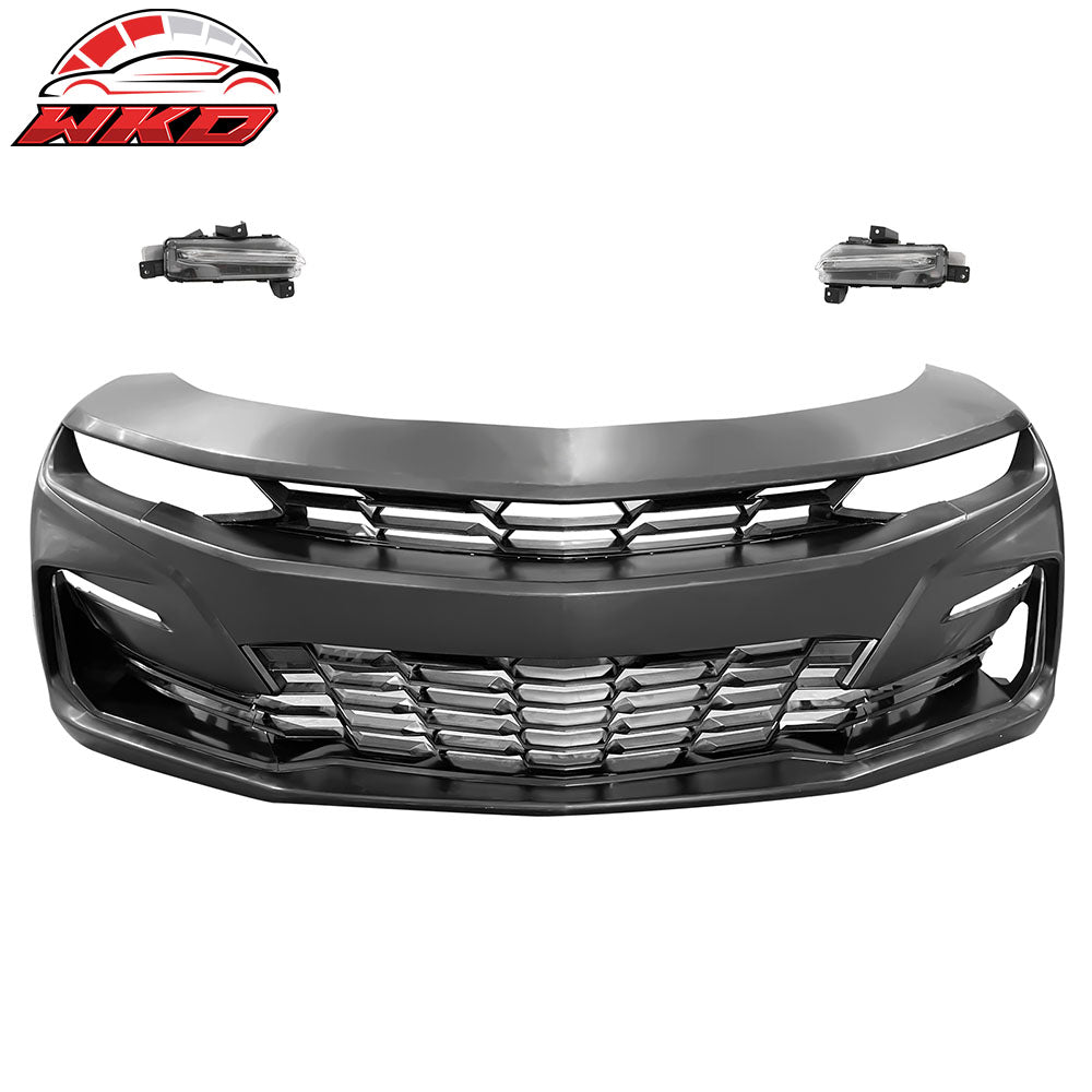 19-24 Chevrolet Camaro 19 SS Style Front Bumper Cover Daytime Running Light | Wholesale