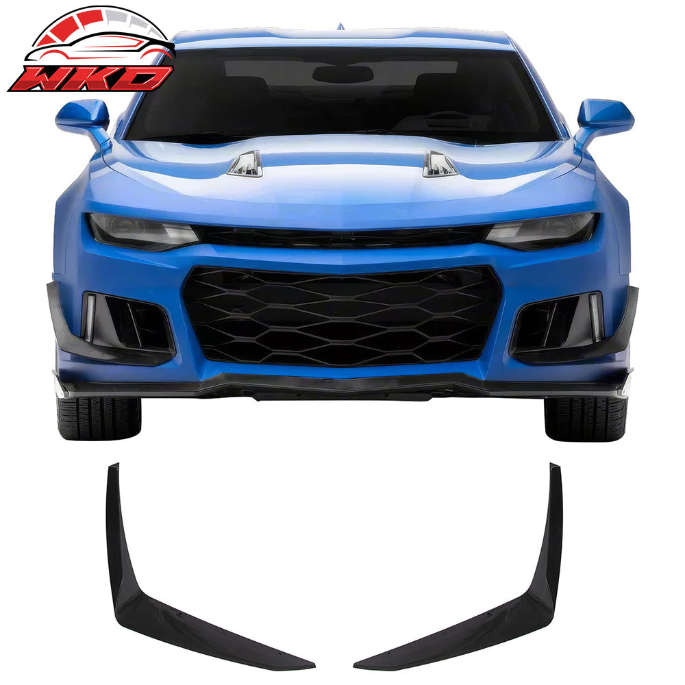 Fits 19-24 Chevy Camaro ZL1 Style Front Bumper Cover Conversion Guard W/ Canards
